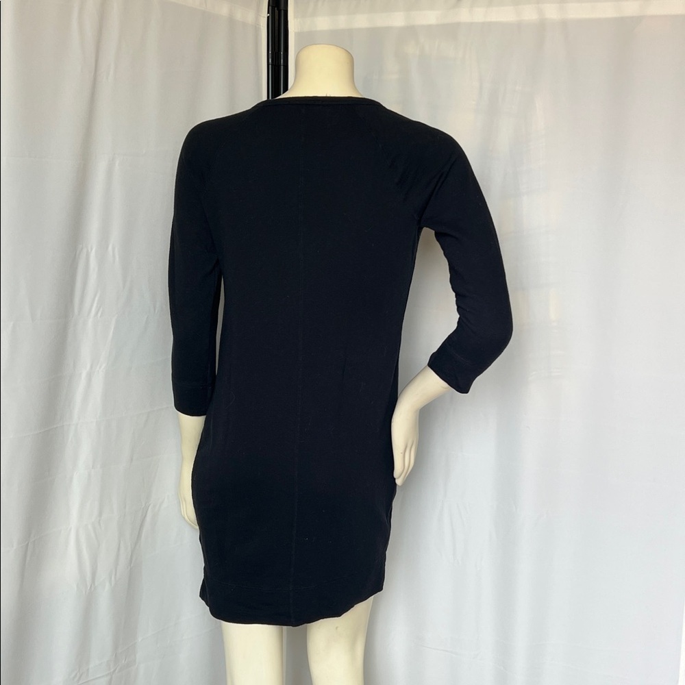 James Perse Mini Shift Sweatshirt Dress - Picture 5 of 7